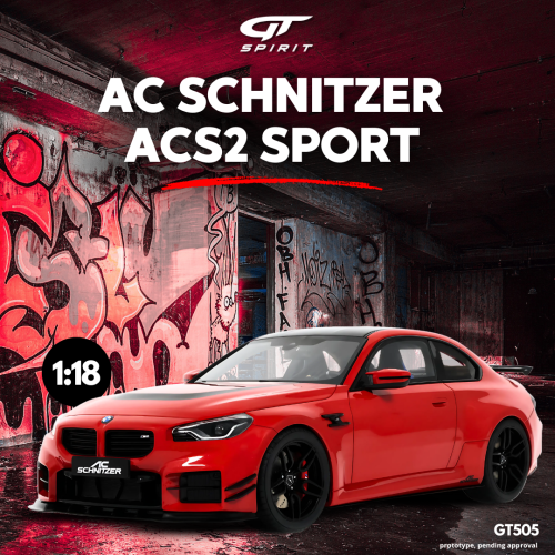 BMW M2 AC Schnitzer ACS2 Sport (Toronto Red) 1:18 GT-Spirit GT505