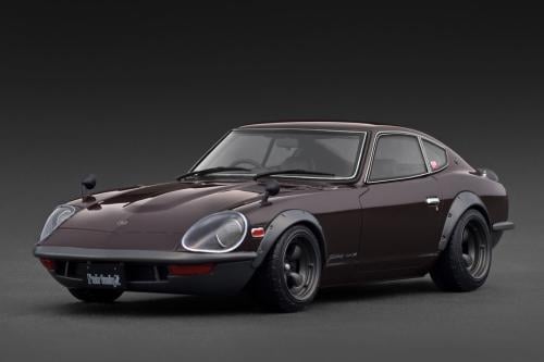 Ignition Model IG3721  1/18 Scale  Nissan Fairlady 240ZG (HS30) Maroon