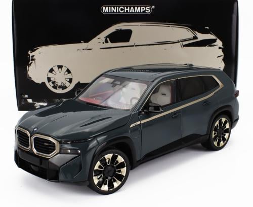 Trademark:MINICHAMPSBrand:BMWModel:X-SERIES XM (G09) 2023Scale:1/18Manufacturer code:110023300Colour:GREEN MET GOLDMaterial:DIE-CASTYear:2023