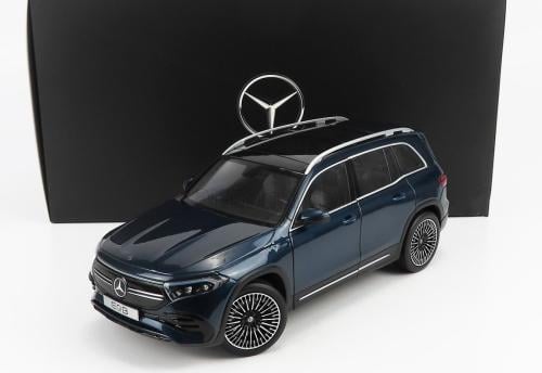 Mercedes-Benz EQB year 2021 denim blue 1:18 NZG B66961280