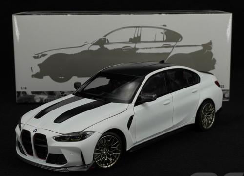 BMW M3 CS 2023  Color : White  Scale : 1/18  Manufacturer : Minichamps  Article ID 110023500