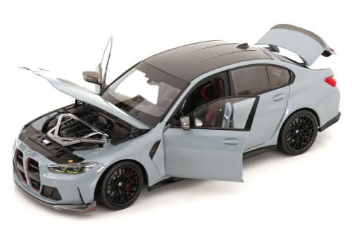 BMW M3 CS 2023  Color : Grey  Scale : 1/18  Manufacturer : Minichamps  Article ID 110023501
