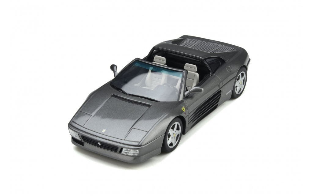FERRARI - 348 GTS SPIDER 1993 Brand: Gt-spirit Color: Grey Scale