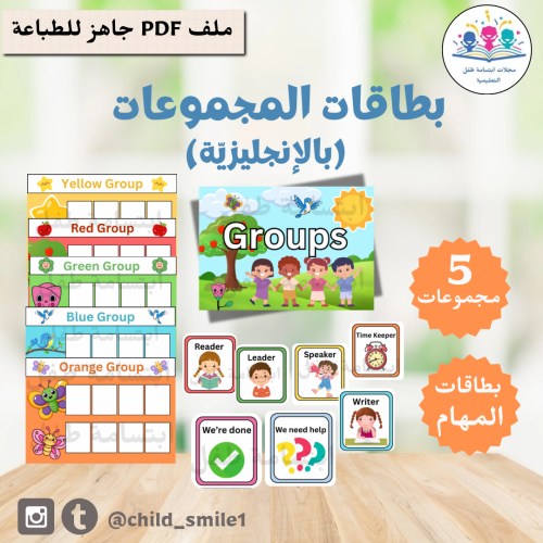 بطاقات المجموعات English