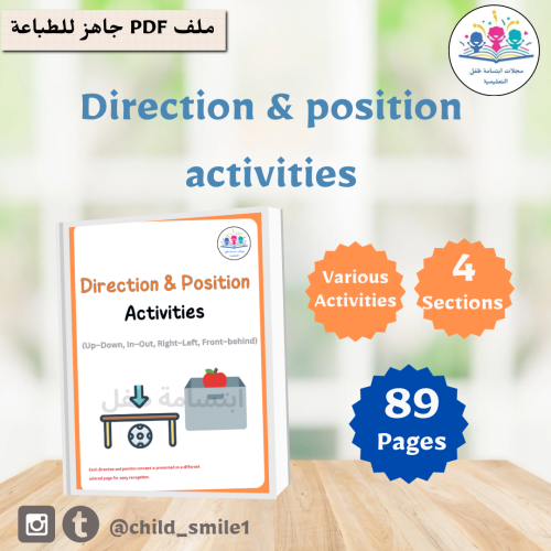 Direction and position activities