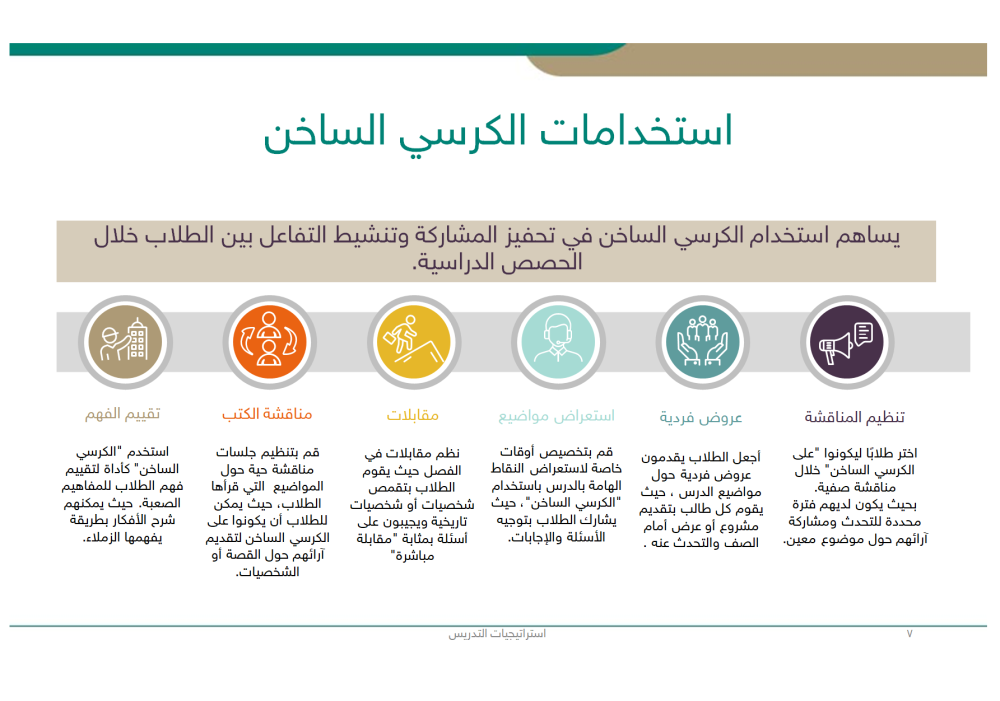 استراتيجيات التدريس