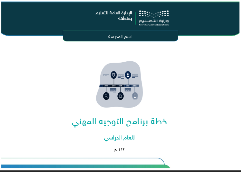 برنامج التوجيه المهني للمرحلة المتوسطة