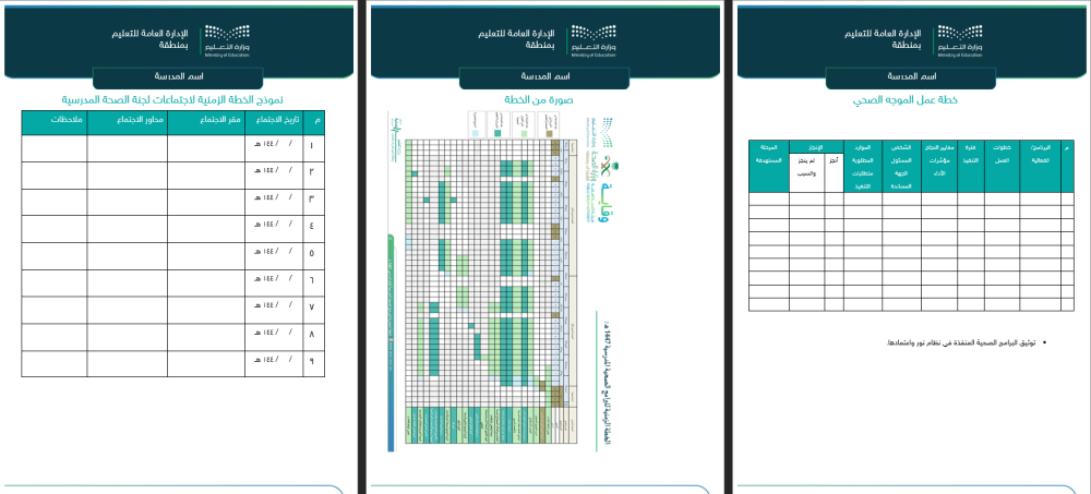 تقارير البرامج والأنشطة المعزز للصحة