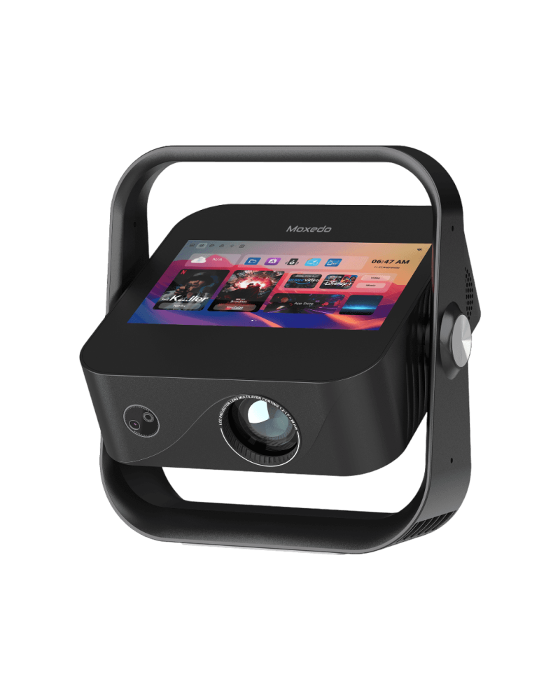 بروجتكور بشاشة لمس Moxedo Nova Smart Android Projector Support 4K UHD