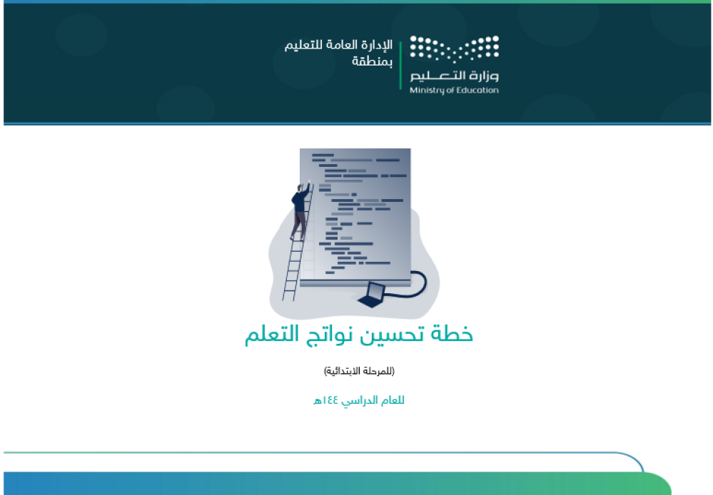 خطة تحسين نواتج التعلم - ابتدائي