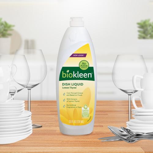 Biokleen Lemon-Thyme Dishwash Liquid 739ml