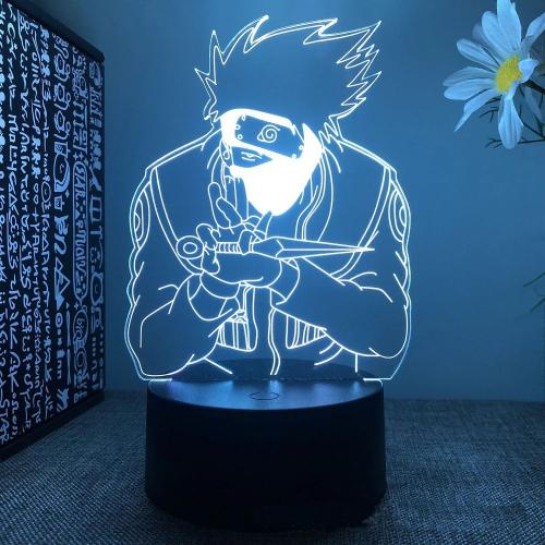 مصباح ثلاثي الأبعاد LED أنيمي ناروتو
