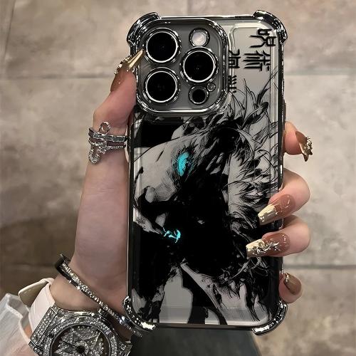 حافظة آيفون بتصميم Gojo Satoru من Jujutsu Kaisen