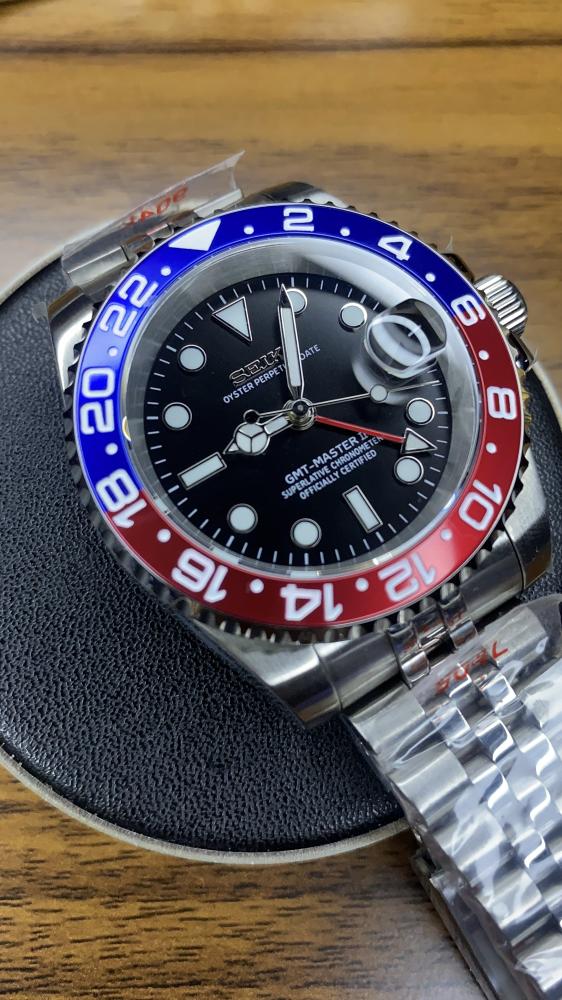 ساعة سيكو مود (gmt) بيبسي لوتشي للساعات ⏱️| Lucci