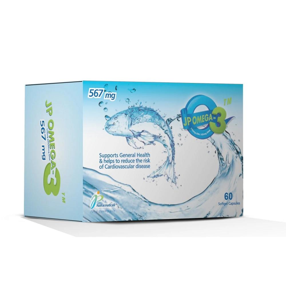JP Omega-3 567mg Capsule 60