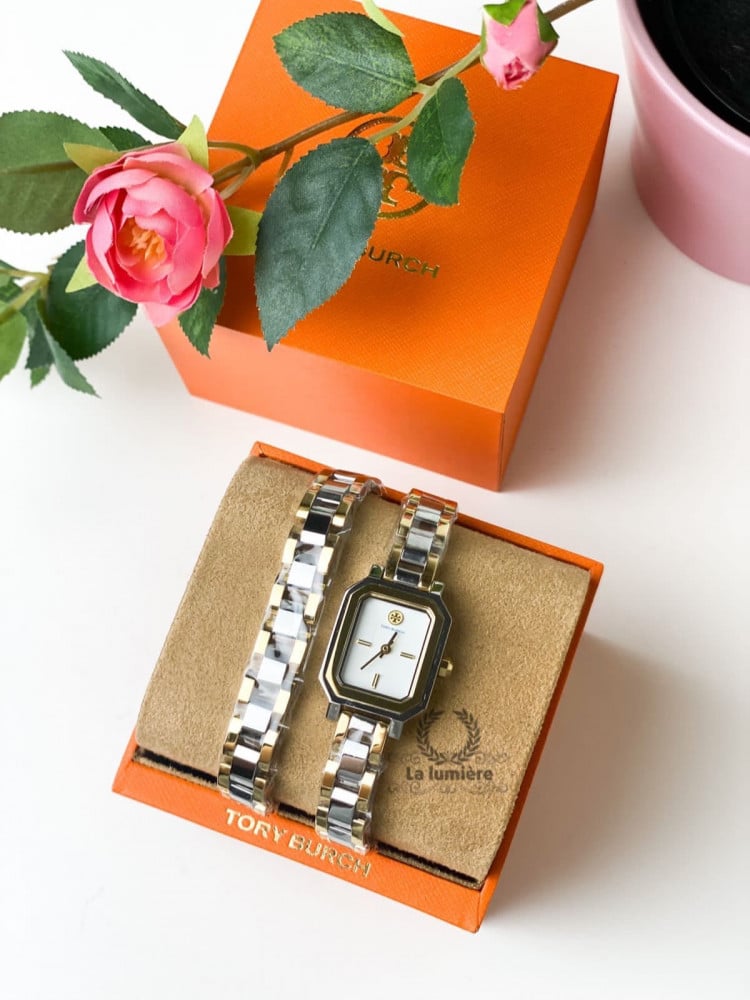 ساعة tory burch