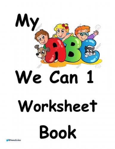 WE CAN 1WORKSHEET BOOK 3rd TERM