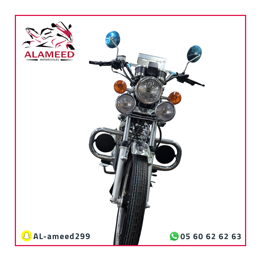 دراجة نارية أباتشي 175CC موديل 2025 - العميد للدراجات النارية