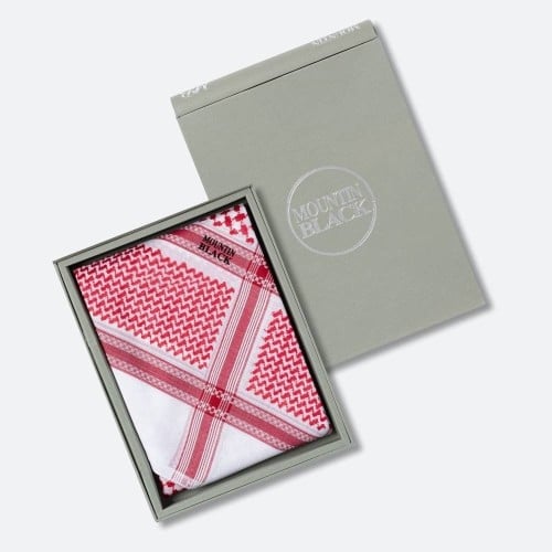 شماغ مونتن بلاك أحمر شبابي صناعة انجليزية اصدار 2024