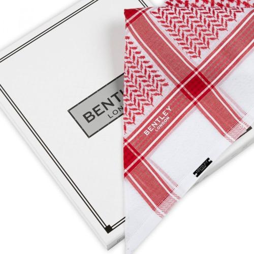 شماغ بنتليBENTLEY احمر شبابي B6