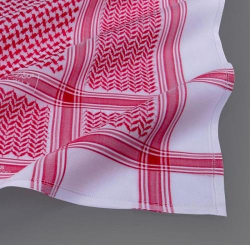 شماغ البسام بلس 21 احمر رسمي صناعة أنجليزي أصلي