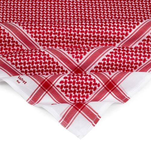 شماغ فلفت ريد كلاسيك احمر غامق 2024