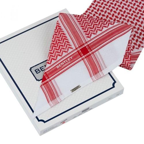 شماغ بنتليBENTLEY احمر رسمي B11