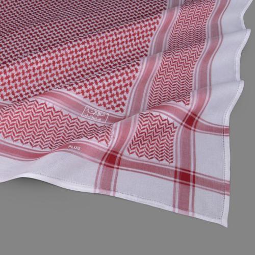 شماغ البسام بلس كلاسيك لون فاتح الاصدار الاخير