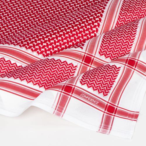 شماغ جينسينس احمر رسمي انجليزي  2025