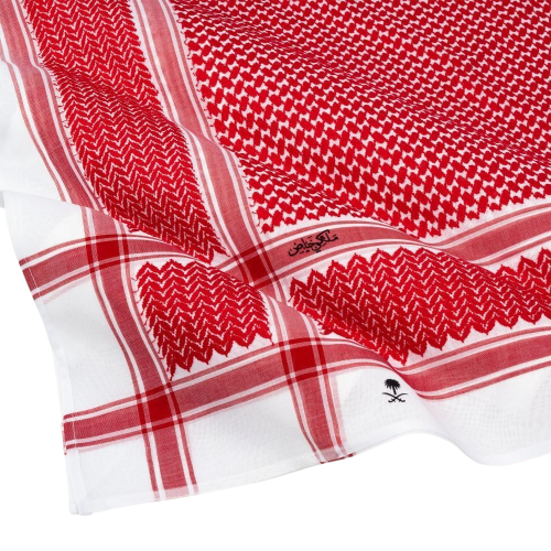 شماغ ملكي سوبر ديلوكس احمر غامق اصدار 2025