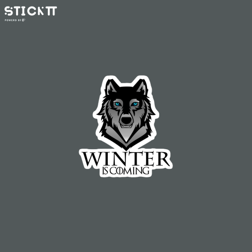 ستيكر - wanter is coming