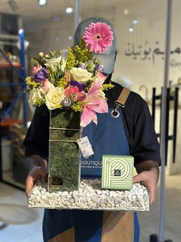 فازه ورد طبيعي مع باتشي