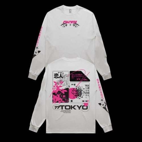 Tokyo Long Sleeves (White)