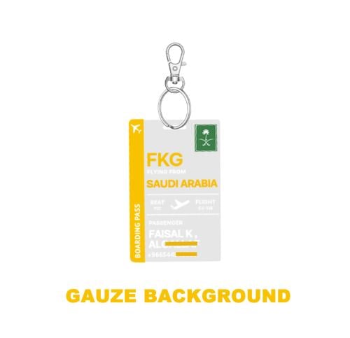 Gauze Boarding Tag | تاق شفاف