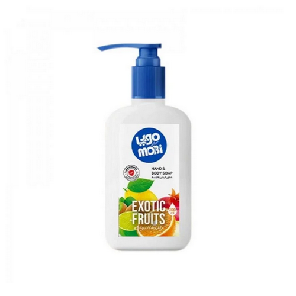 صابون سائل لليدين و الجسم موبي برائحة الفواكه المشكلة 300 مل ( 1 عبوة )
