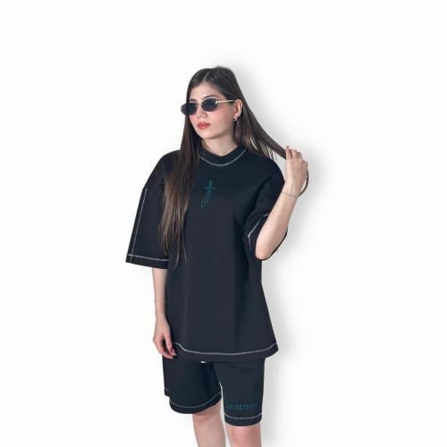 Black (t-shirt.short