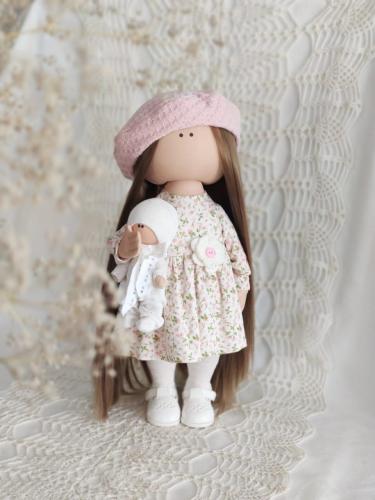 دمية لمى مع بيبي حجم كبير