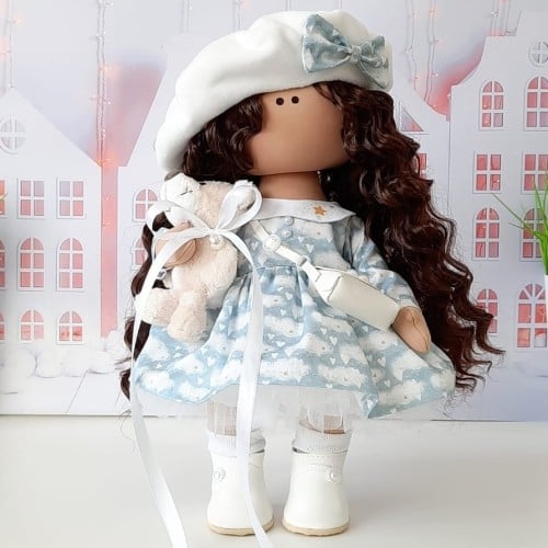 دمية سحاب بشعر كيرلي