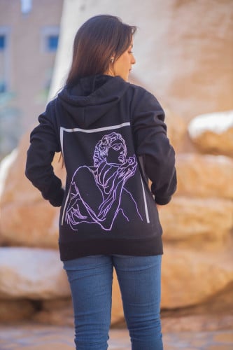 2SEVEN Black Hoodie