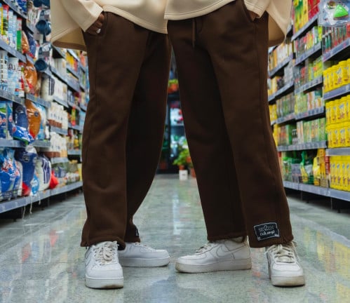 Pants - Brown