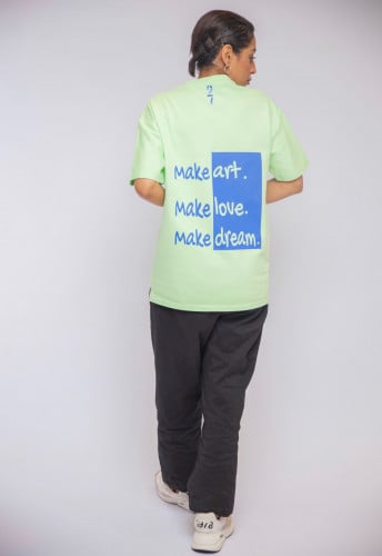 Light green T-shirt
