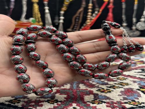 نوادر اليسر مطعم مطرة فضه ومرجان طبيعي تونسي ١١ مل ٣٣ خرزه