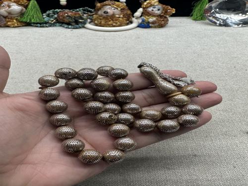 كوك انتيك مطر فضه بالكامل ١٢ مل ٣٣ خرزه