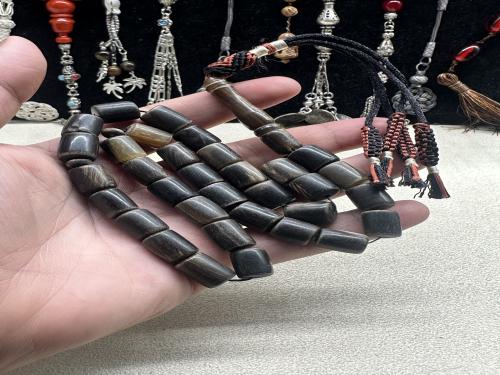 قرن جاموس ١٠ مل ٣٣ خرزه قديم