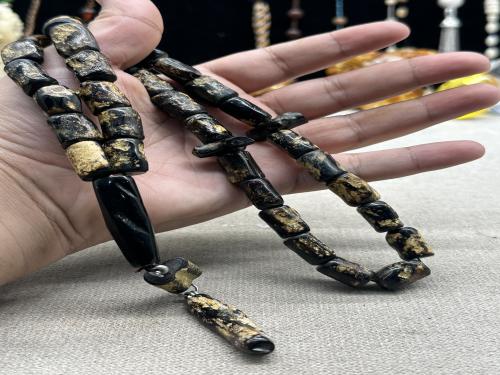 مسباح يسر قديم انتيك خام ٣٣ خرزه