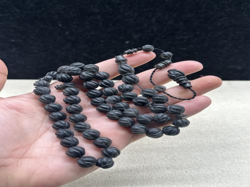 بكلايت منقوش اسود دخاني ١٠ مل ٥١ خرزه