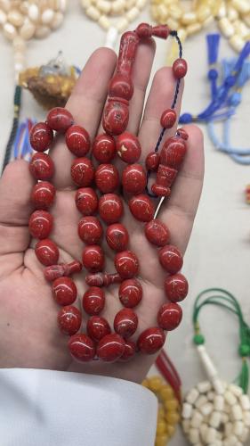 مسباح ورد ٣٣ خرزه ١١ ملي