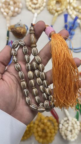 كوك مطعم بلفضه والعاج ٣٣ خرزه ٩ ملي