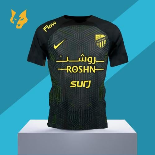 تيشيرت نادي الإتحاد الثالث (2024-2025) نسخة اللاعب...