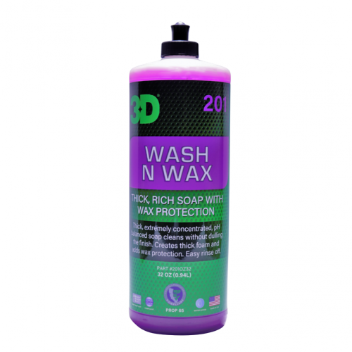 ثري دي شامبو غسيل وتلميع 3D Wash N Wax